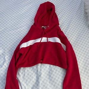 Cropped hoodie